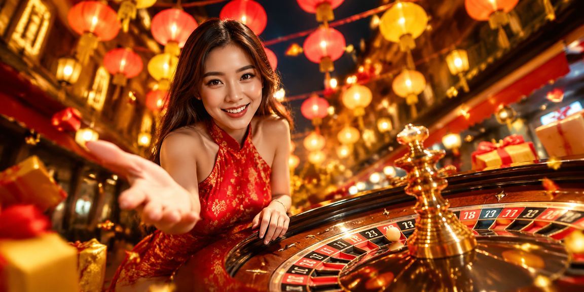 Bàn roulette với đèn lồng Hà Nội tạo cảm giác giải trí mới mẻ cho người chơi