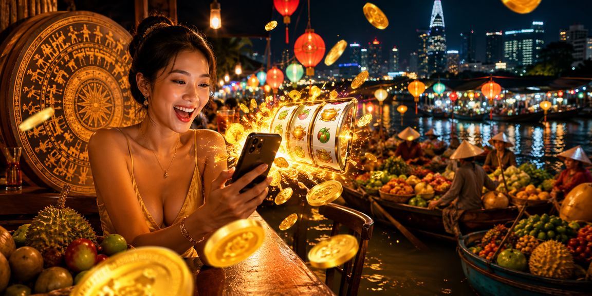 Không khí lễ hội miền Tây với trải nghiệm slot game trên mobile